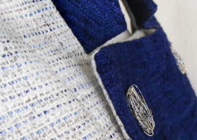 Création- Veste femme-Vague à l'Âme- drap de laine-Atelier-Couture-France-Soissons